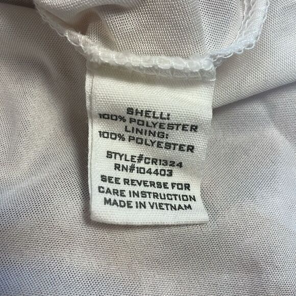 MINE Peasant Babydoll Milkmaid Off-the-shoulder Mini Tiered Dress Dusty Rose S - Picture 14 of 14